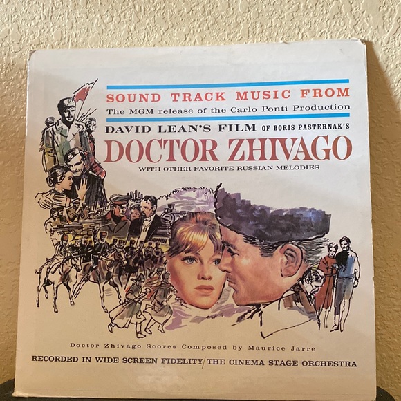 Dr Zhivago Scored Composed by Maurice Jarre Record - Picture 1 of 5
